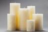 Ivory Chunky Pillar Candles