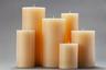 Ivory Pillar Candles
