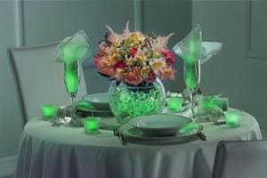 DIY Green Wedding Centerpieces