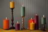 Pillar Candles and Holders