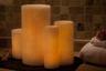 Wax Luminaries with LED Lights