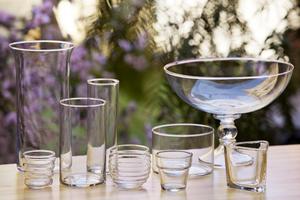 Glass Candle Holders and Vases