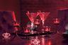 Candelabra Centerpiece with Red LED Lights