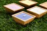 Bamboo Square Candle Bowls