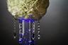 DIY Centerpieces with Hanging Glass Crystals