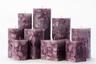 Purple Chunky Pillar Candles