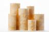 Yellow Chunky Pillar Candles