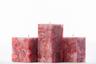Square Red Chunky Pillar Candles