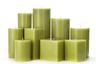 Large Green Pillar Candles