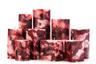 Red Marble Pillar Candles