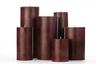 Purple Mottled Pillar Candles