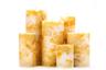 Marble Yellow Pillar Candles