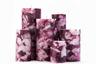 Marble Purple Pillar Candles
