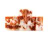 Orange Marble Square Pillar Candles