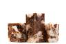 Brown Marble Square Pillar Candles