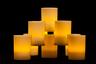 Battery Tea Lights Pyramid with StackerRings