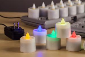 Rechargeable Battery Candles