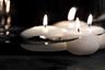 White Floating Candles