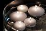 White Floating Candles