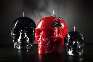 Candle Skulls