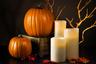 Halloween Pillar Candles