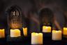 Halloween Battery Operated Melted LED Votive Candles