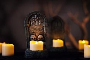 Halloween Battery Operated LED Votive Candles