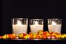 Votive Candles in Votive Glass Holders