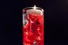 Floral Centerpiece with LED Lights and Floating Candles