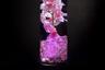 Pink Floral Centerpiece with LED Lights and Decorative Gems