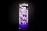 Violet Floral Centerpiece with LED Lights and Floating Candles