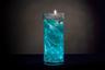 Teal Floral Centerpiece with LED Lights and Rhinestone Wrap