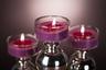 Tea Light Candlesticks with Colored Sand