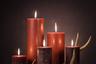 Earthy Pillar Candles