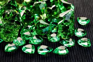 Green Emerald Jewels Decor