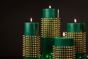 Green & Gold Emerald City Centerpiece Ideas
