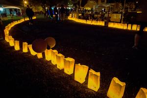 Relay for Life Luminaria Event