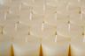 Cream Candles