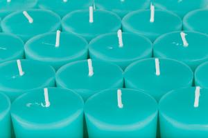 Turquoise Candles