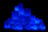 Vessel Luminaries with Battery Candles