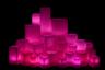 Vessel Luminaries with Battery Candles