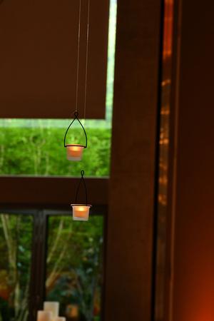 TOI Event Marketplace Hanging Candle Holders with Battery Operated Lights