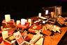 TOI Event Cigar Bar with Wax Luminaries