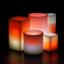 Candy Corn Wax Luminaries