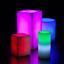 Festive Colorful Party Themed Wax Luminaries