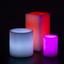 Red, White and Pink Themed Wax Luminary Cluster