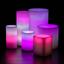 Candy Cane Wax Luminaries