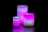 Candy Cane Wax Luminaries