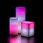 Candy Cane Wax Luminaries