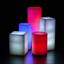 Red, White and Blue Themed Wax Luminary Cluster
